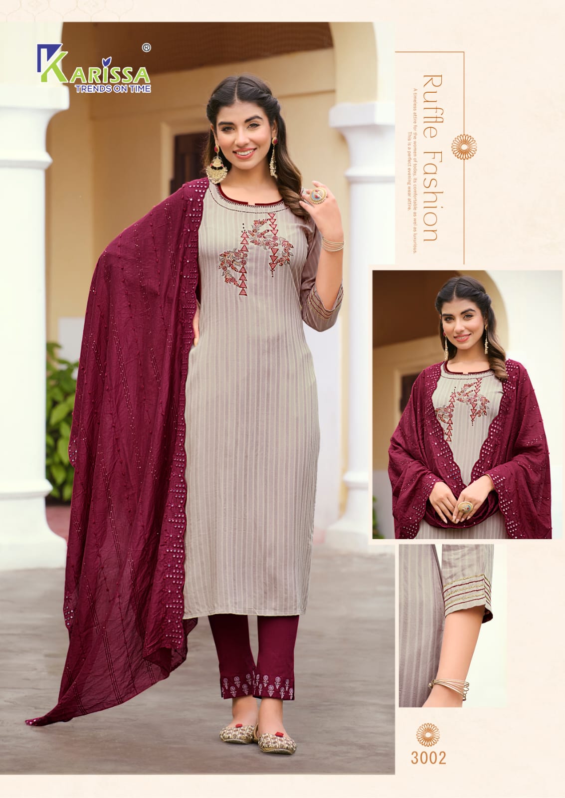 Karissa Opel Vol 3 Designer Readymade Suits Catalog